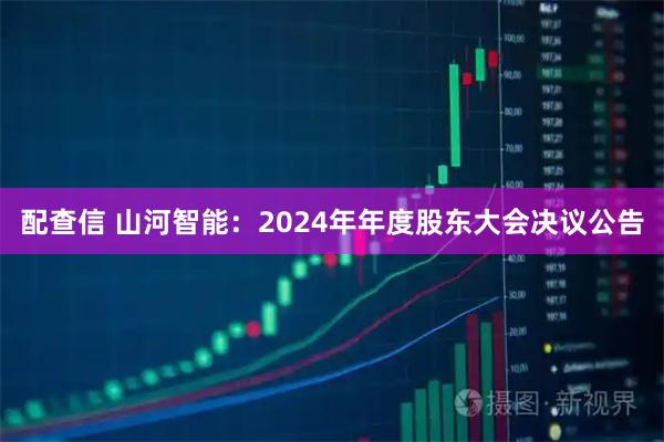 配查信 山河智能：2024年年度股东大会决议公告